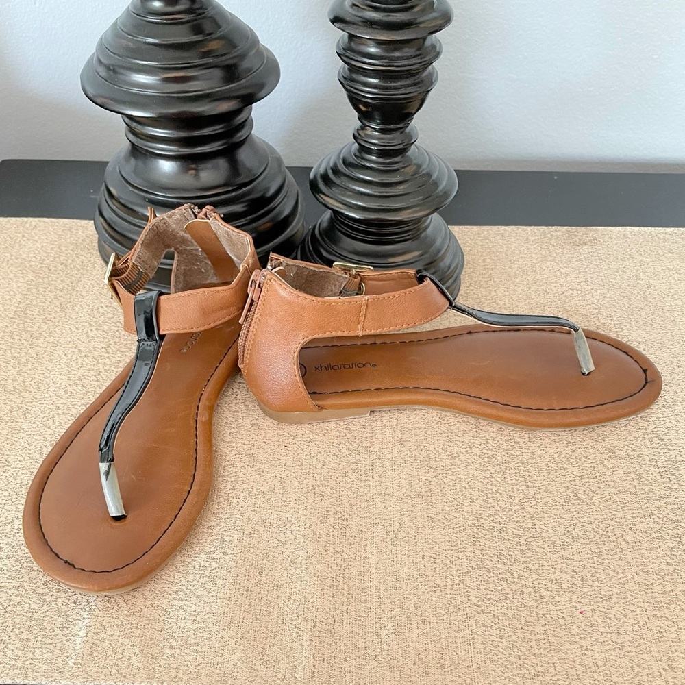 Girl’s Xhilaration Ankle Strap Thong Sandals